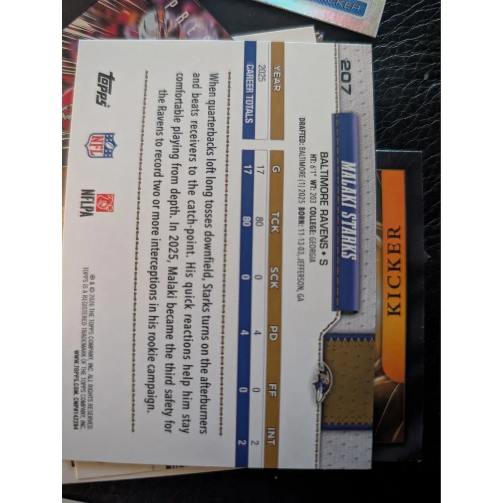 Topps malaki starks